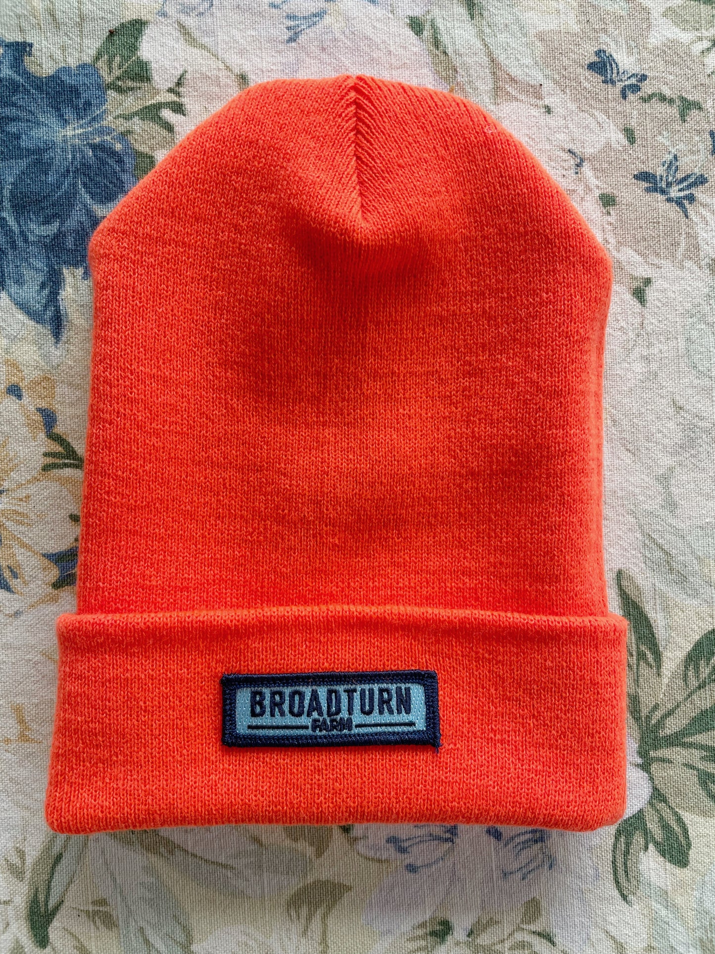 Knit Cap in Hunter Orange